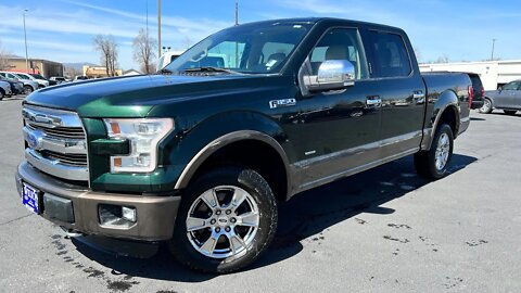 New arrival walk around of 2015 F-150 Lariat