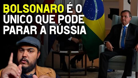 Boris Johnson liga para Bolsonaro, é o único que pode parar a Rússia