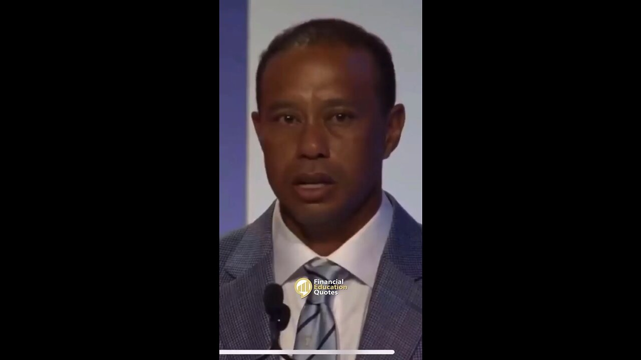 Nothing Will Be Given To You - Tiger Woods