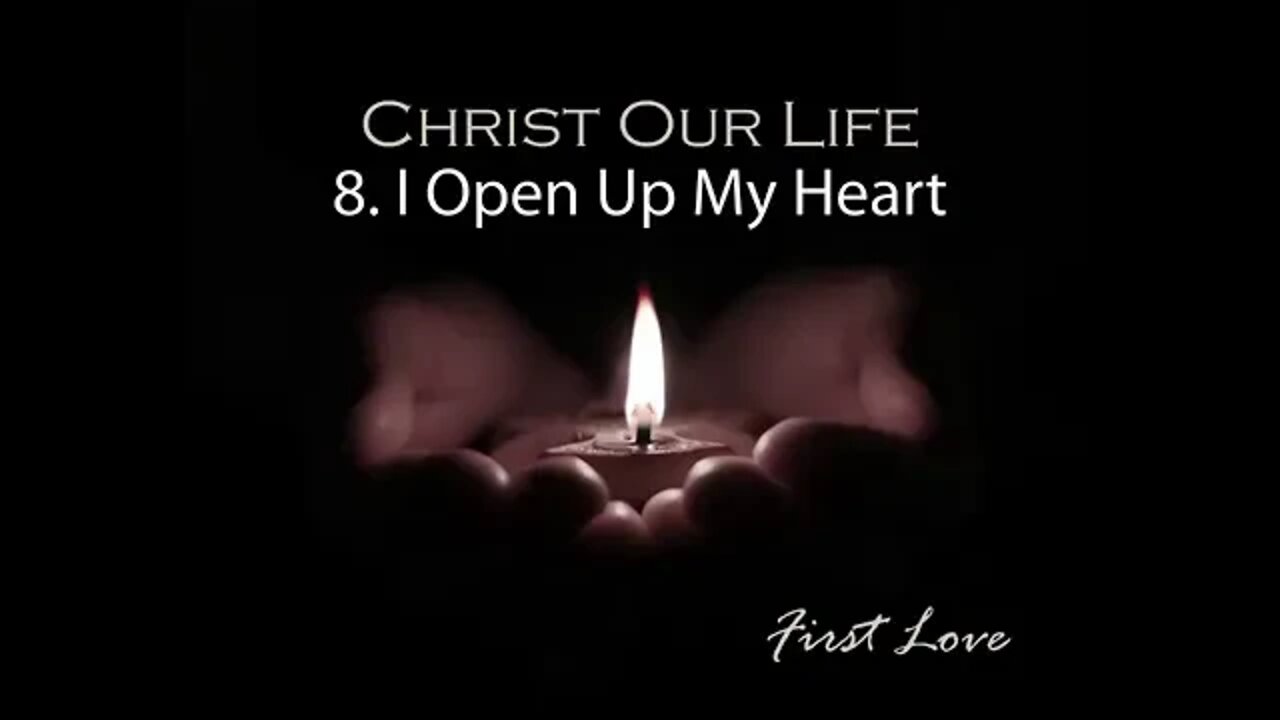 (Worship) I Open Up My Heart