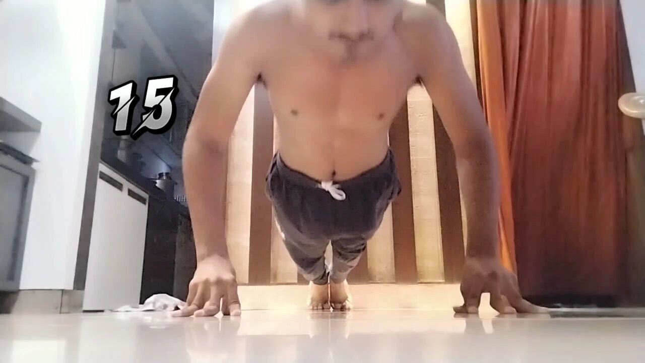 31 REPS OF 10-FINGER PUSHUPS