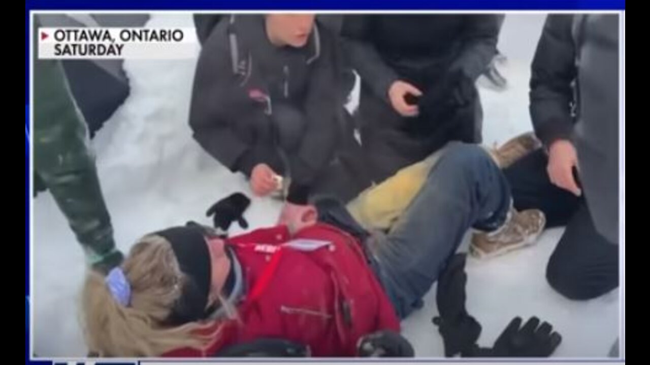 Canada Journalist BEATEN and shot with tear gas canister.