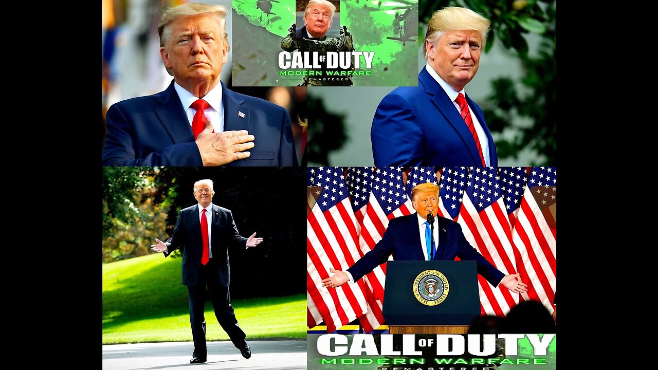 Call Of Duty Modern Warfare Remastered : TRUMP is King Of New York City 👱🏻👑🇺🇸🗽🇺🇸🗽🌃🇺🇸🪖🎖️💵💵💵💵❤️🤍💙 (on PS5🎮)