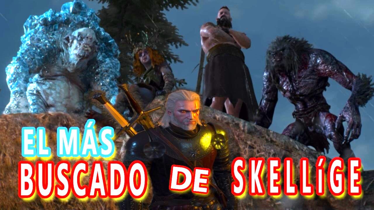 The Witcher 3 Wild Hunt Mision Alterna - El más Buscado de Skellige