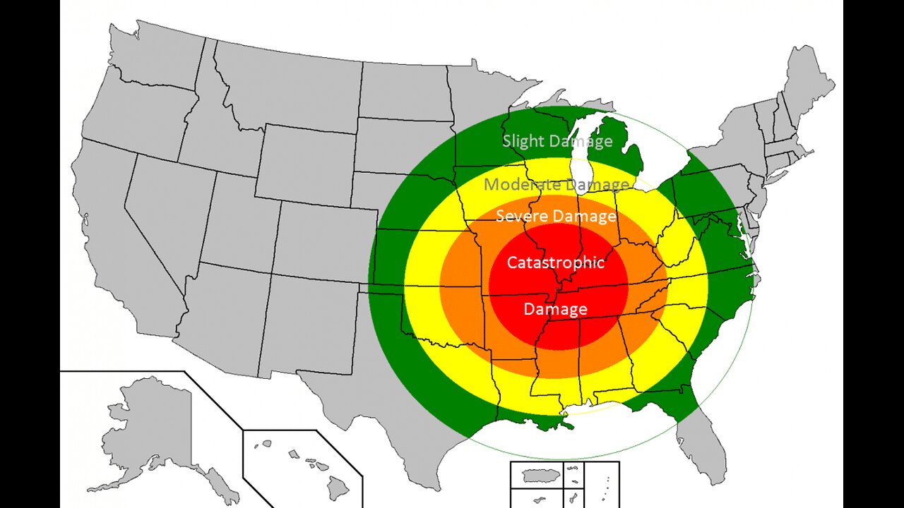 FEMA DOES WHAT I PREDICTED THEY HAVE SURROUNDED THE NEW MADRID!