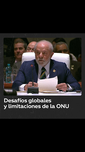 Lula: El Consejo de Seguridad de la ONU muestra sus limitaciones