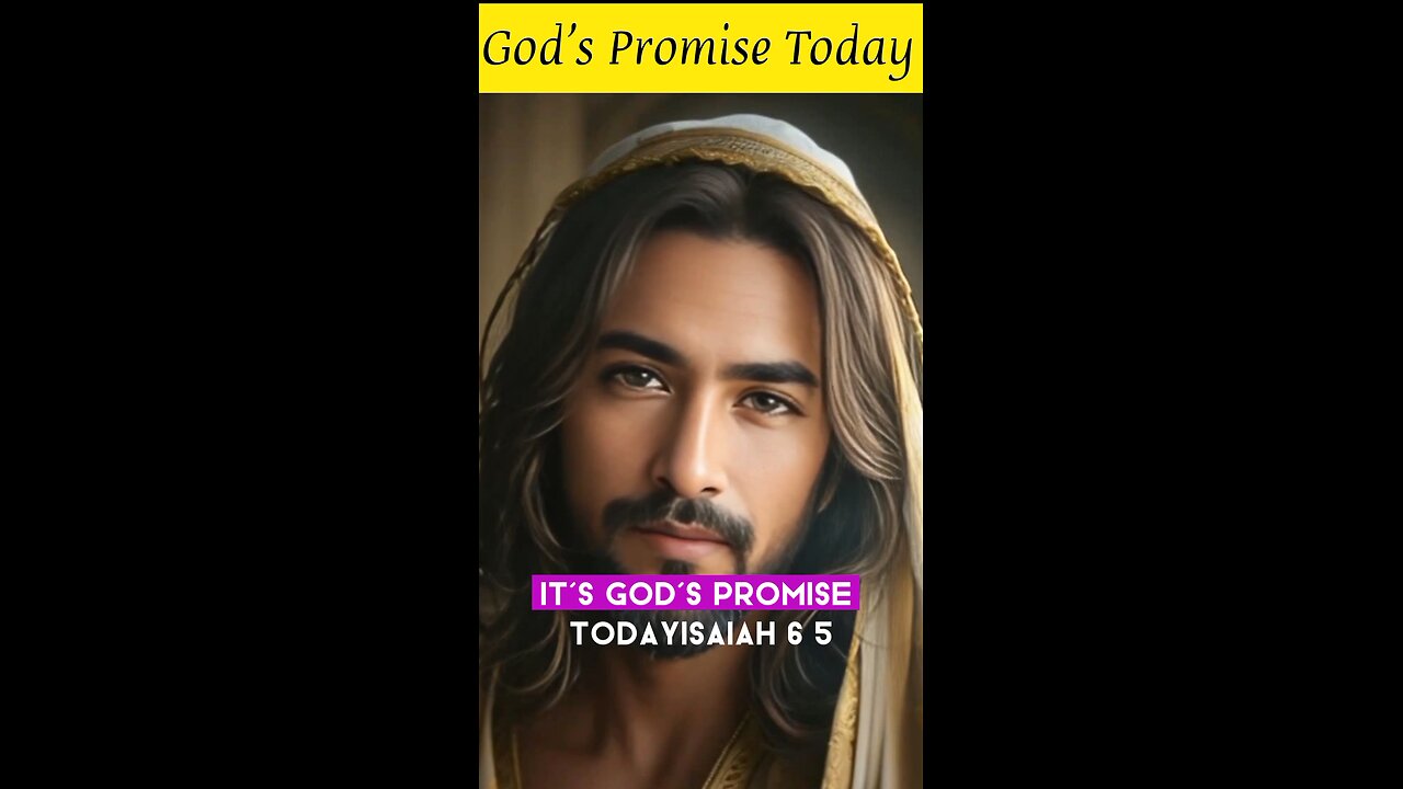 Today God's Promise God's Promise Today Daily Devotional Video Daily Bible verse #shorts