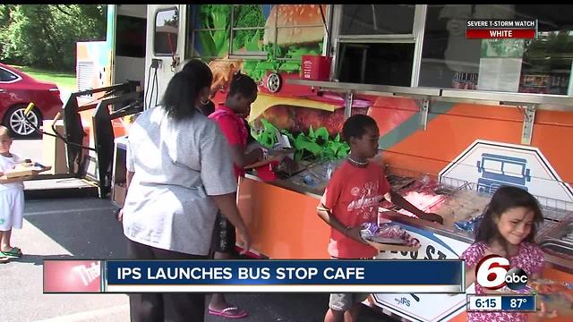IPS launches bus stop cafe