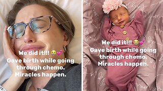 Mom gives birth to daughter during chemo