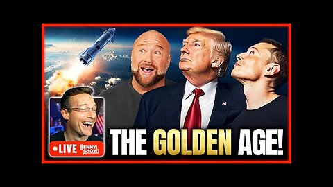 Alex Jones Reacts LIVE As Trump, Elon LAUNCH New American GOLDEN AGE