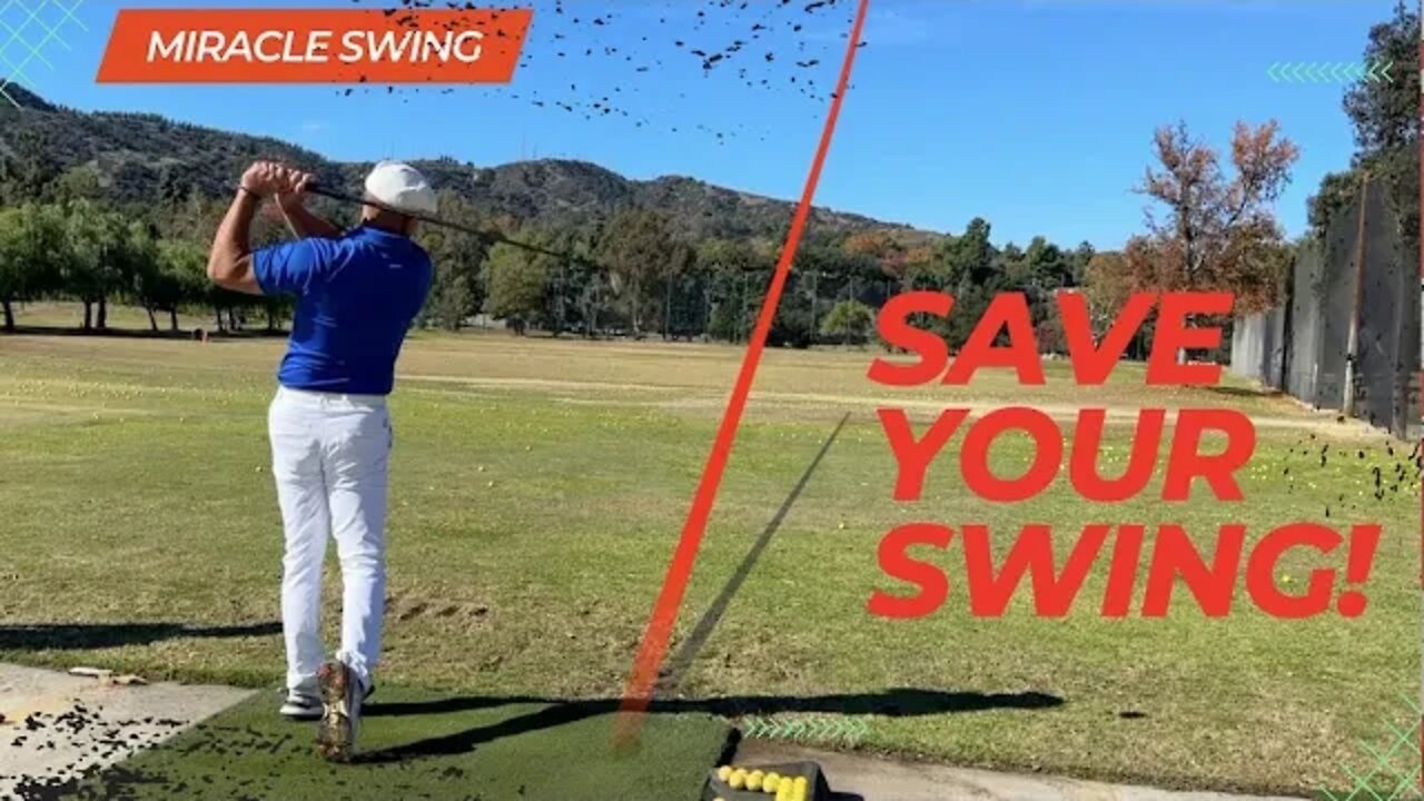 How the Over the Top Miracle Swing Saved my Golf Game!