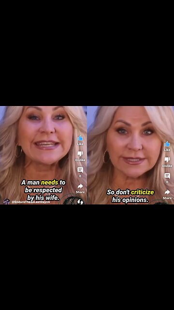 A Man NEEDS to be Respected by His Wife 💎‼️