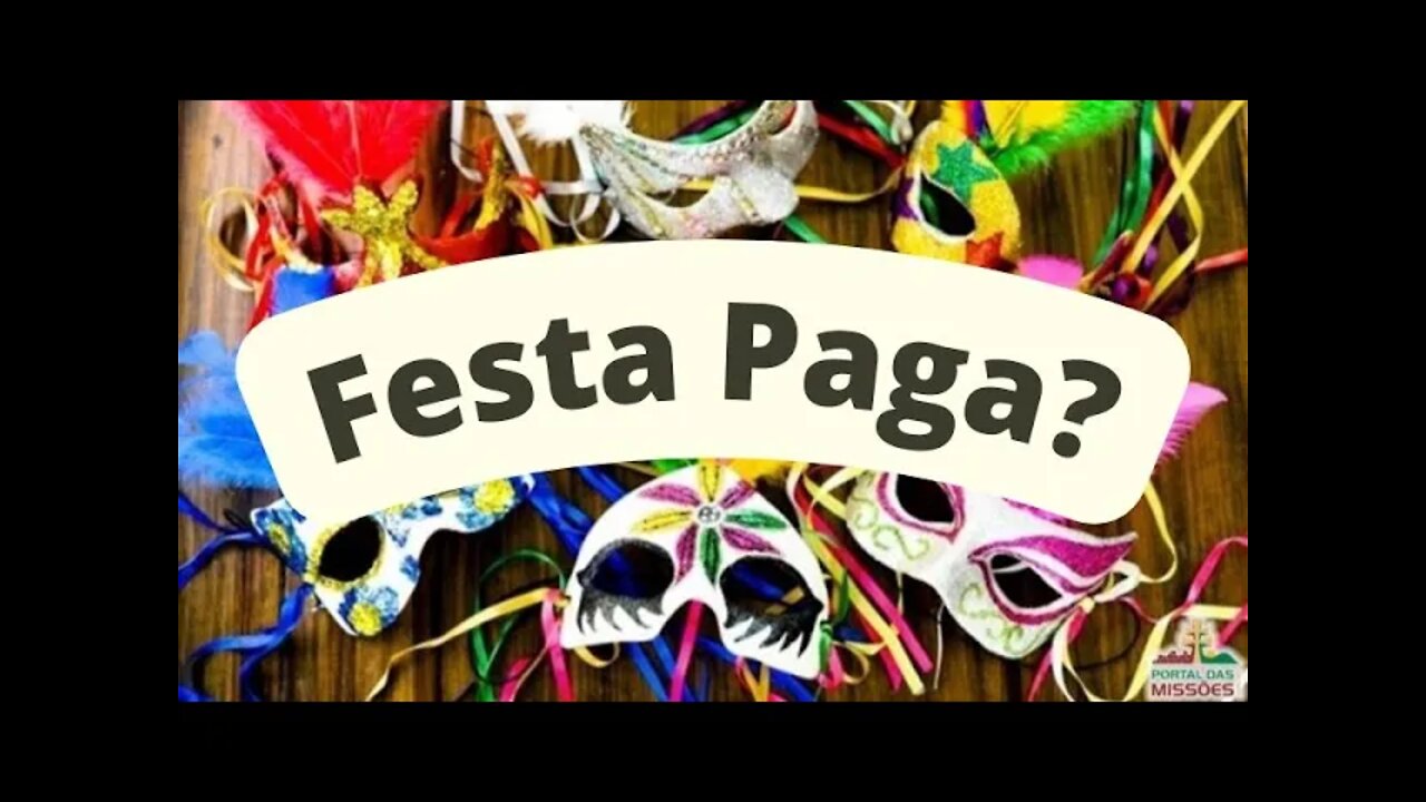 Carnaval É Uma Festa Pagã?