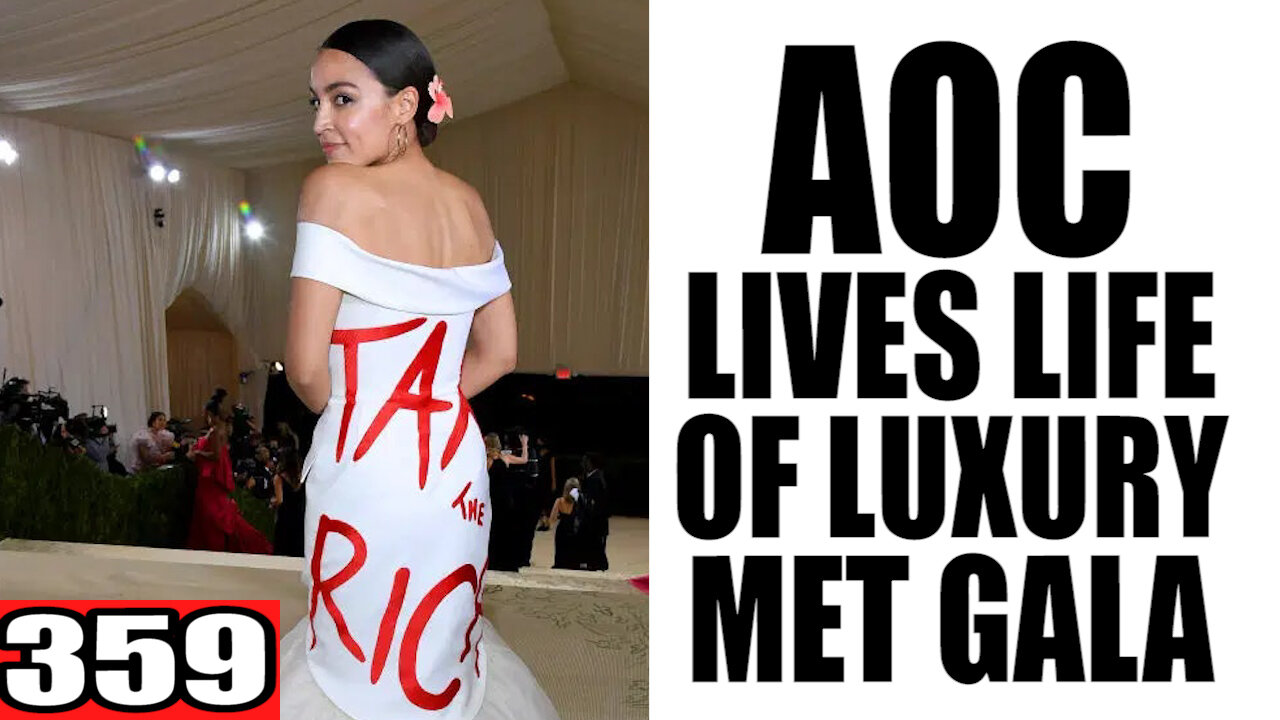 359. AOC Lives Life of Luxury at Met Gala