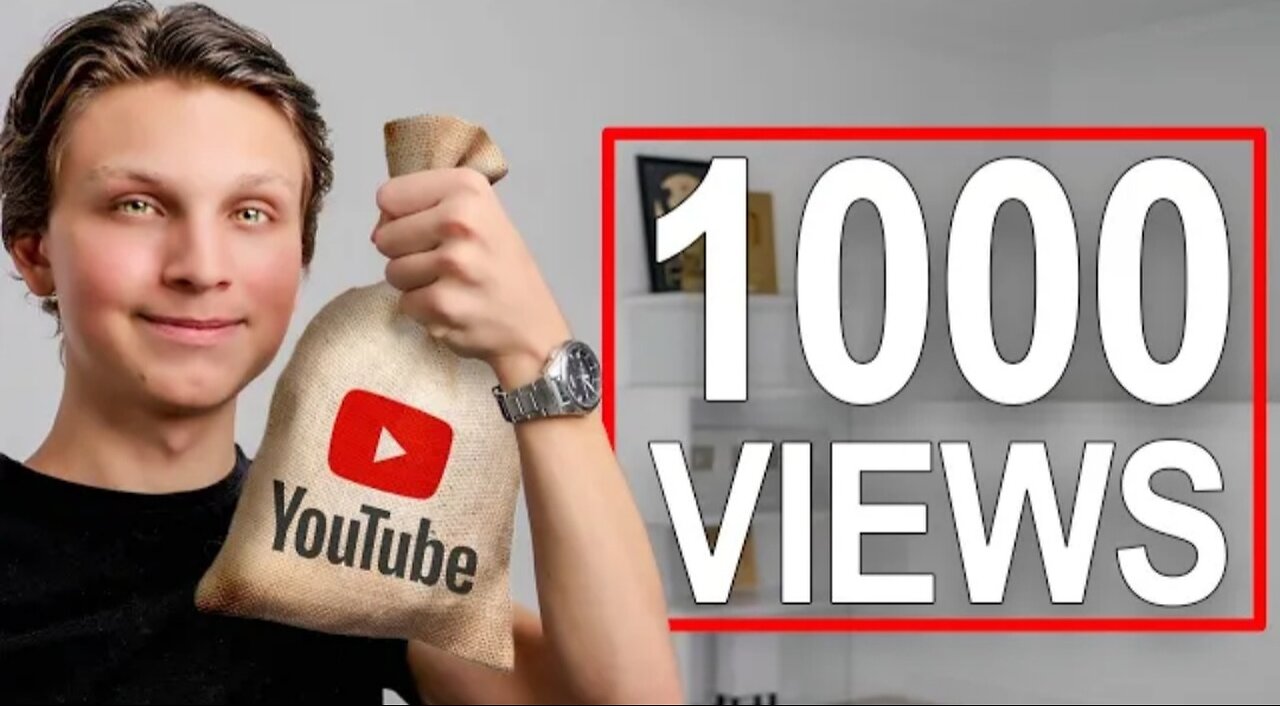 How Much YouTube Pays You For 1,000 Views In 2024