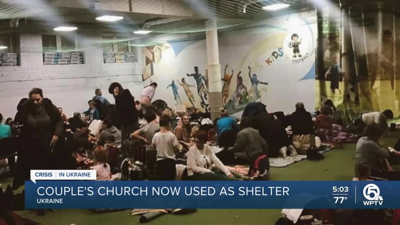 Ukraine church started by Boca Raton couple now serving as shelter