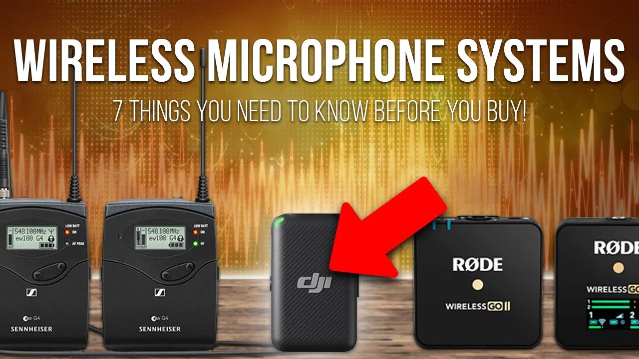 7 Important Things to Know Before Buying a Wireless Microphone System