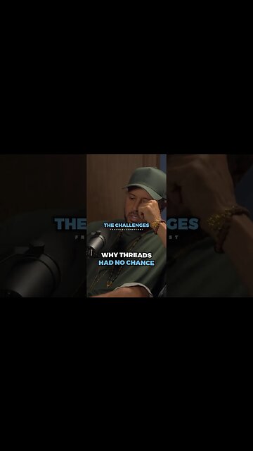 This is WHY threads had ZERO chance ..