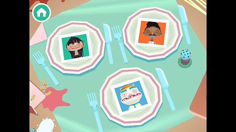 The character still while eating in Toca Kitchen 2?