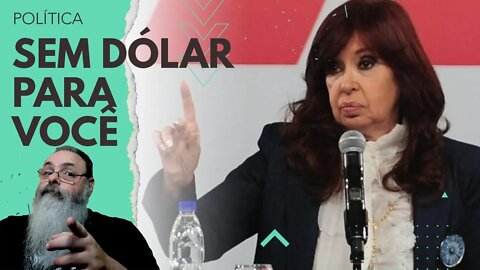 ARGENTINA proíbe CÂMBIO de PESOS por DÓLARES e isso faz valor do DÓLAR disparar