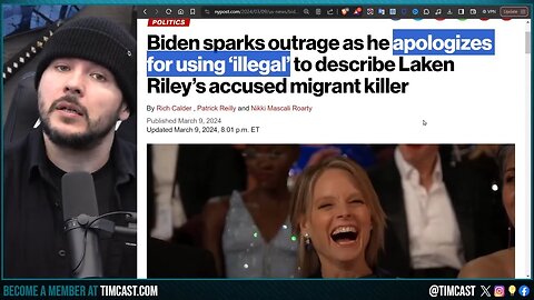 Biden SLAMMED For Apologizing To Laken Riley MURDERER, Trump Meets Laken Family, Democrats Are Evil