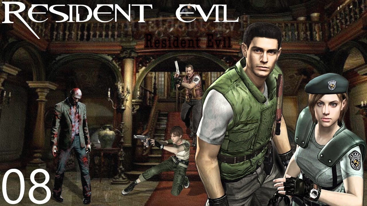 Resident evil HD remaster |Partie 08| J'vois rien, guuuuh