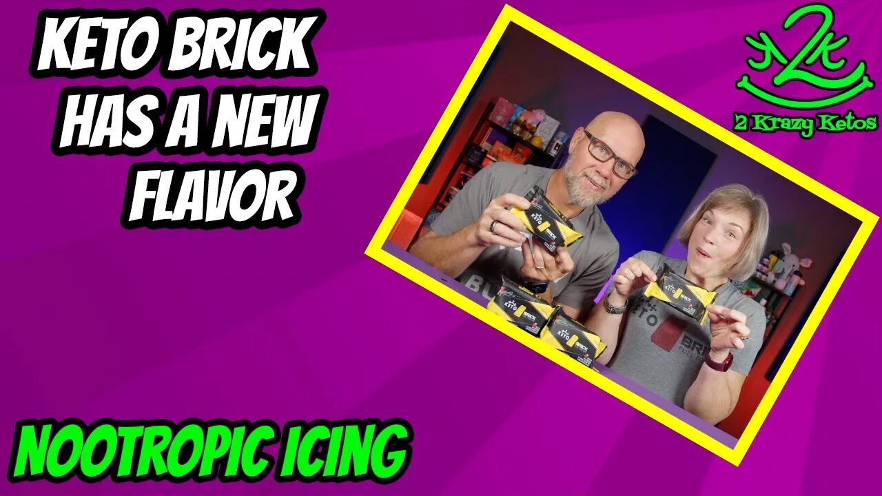 Keto brick has a new flavor | Review of Nootropic Icing Keto Brick