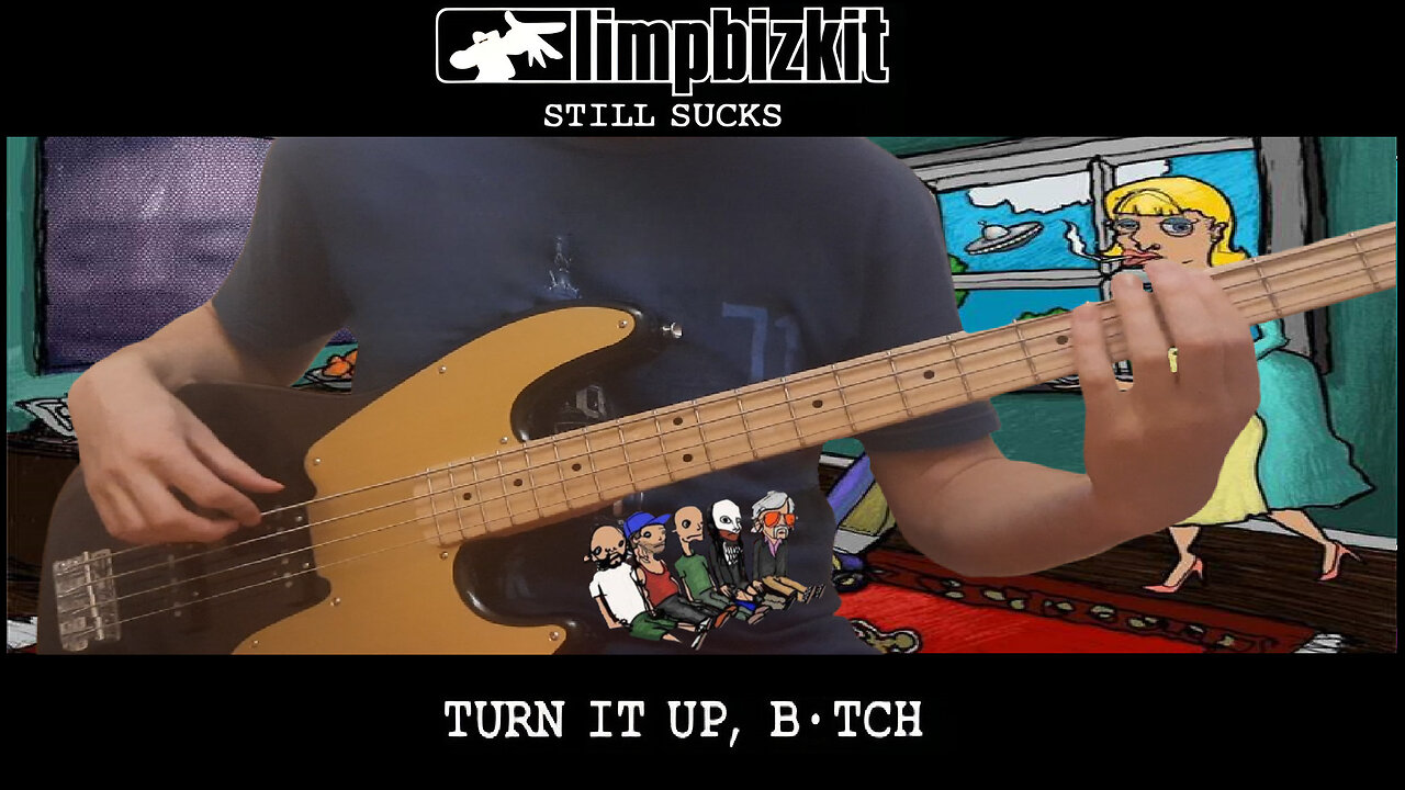 Limp Bizkit - Turn It Up, B*tch | Bass & Guitar Cover