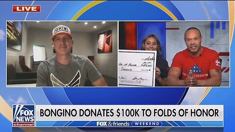 Bongino Donates $100K To Folds Of Honor