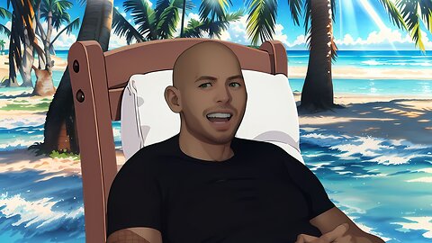 AI Animation Of Andrew Tate's Public Declaration at the Beach | #andrewtate #tatespeech