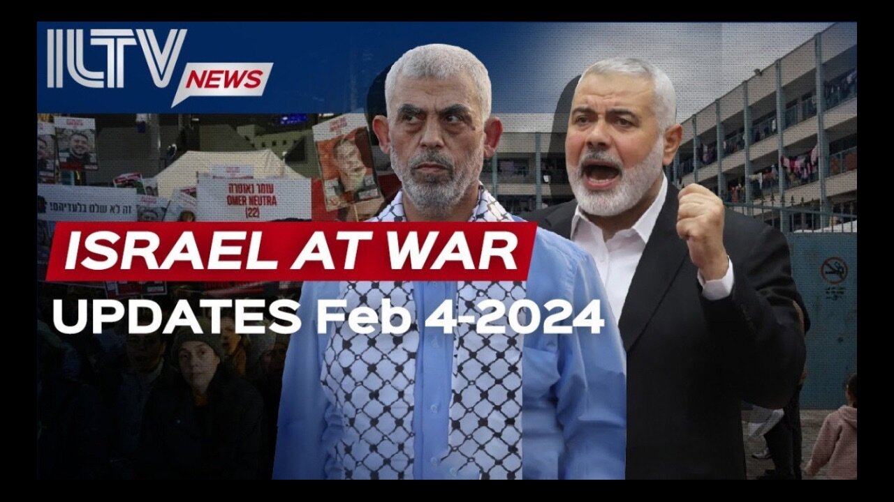 ILTV | Israel Daily News | War Day 121 | Diplomacy for the release of hostages on pause