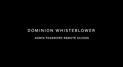 CodeMonekyZ Dominion whistle blower