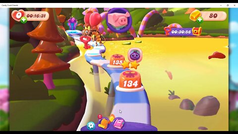 FRIENDS 135 Audio Talkthrough, Candy Crush Friends Saga, 35 Moves 0 Boosters