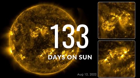 133 Days on sun (Nasa video)