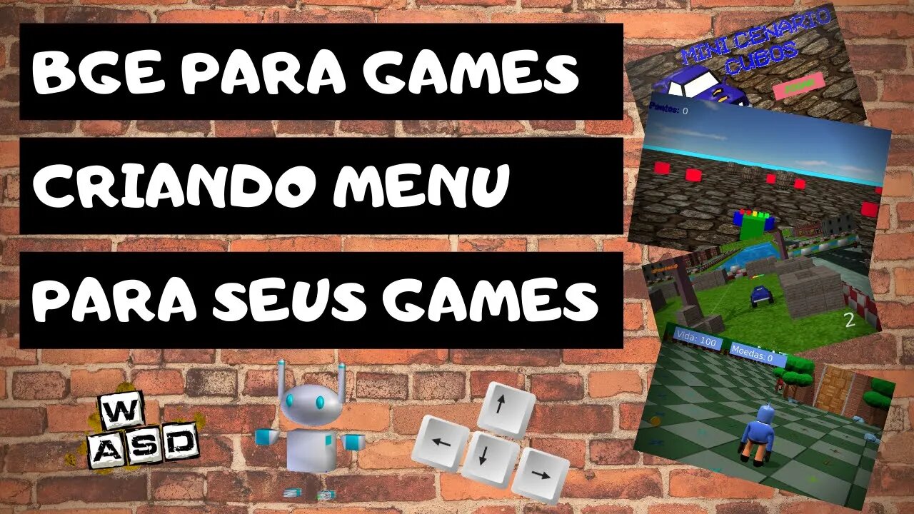 Criando Menu de Botões no Blender