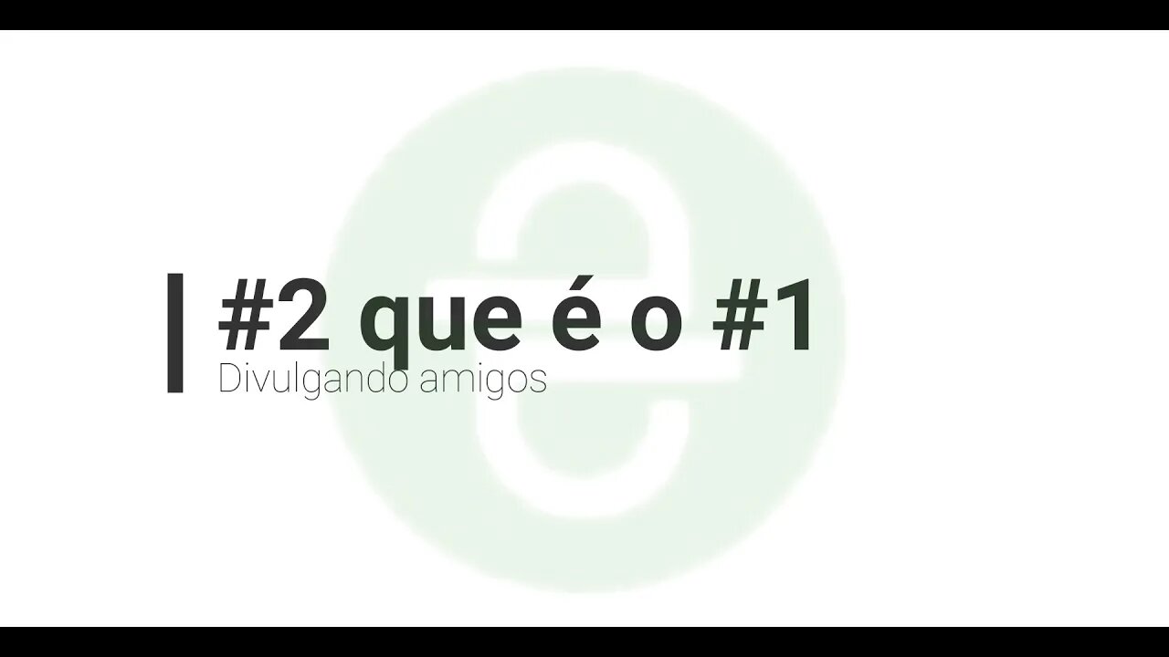 Divulgação de Quinta - Vídeo #002