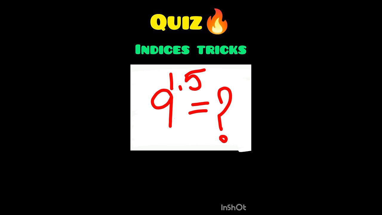 Indices tricks😱🔥💯