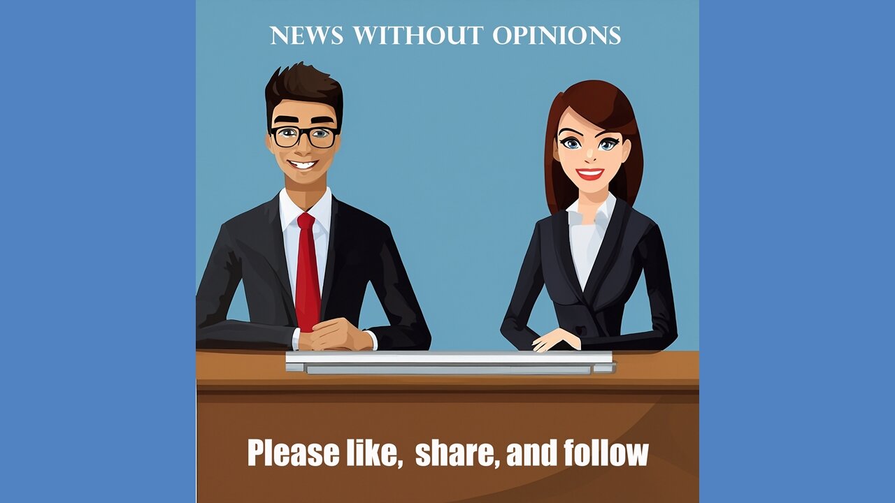 November 1, 2024 - NEWS WITHOUT OPINIONS