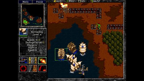 Warcraft 2: Tides of Darkness - Human Campaign - Mission 12: The Battle at Crestfall