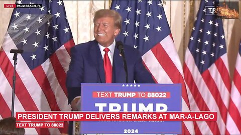 Trump Speech After 34 Felony Indictments