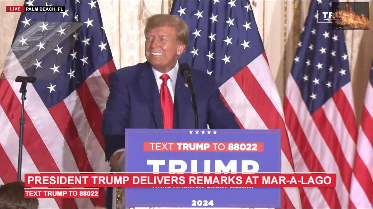 Trump Speech After 34 Felony Indictments