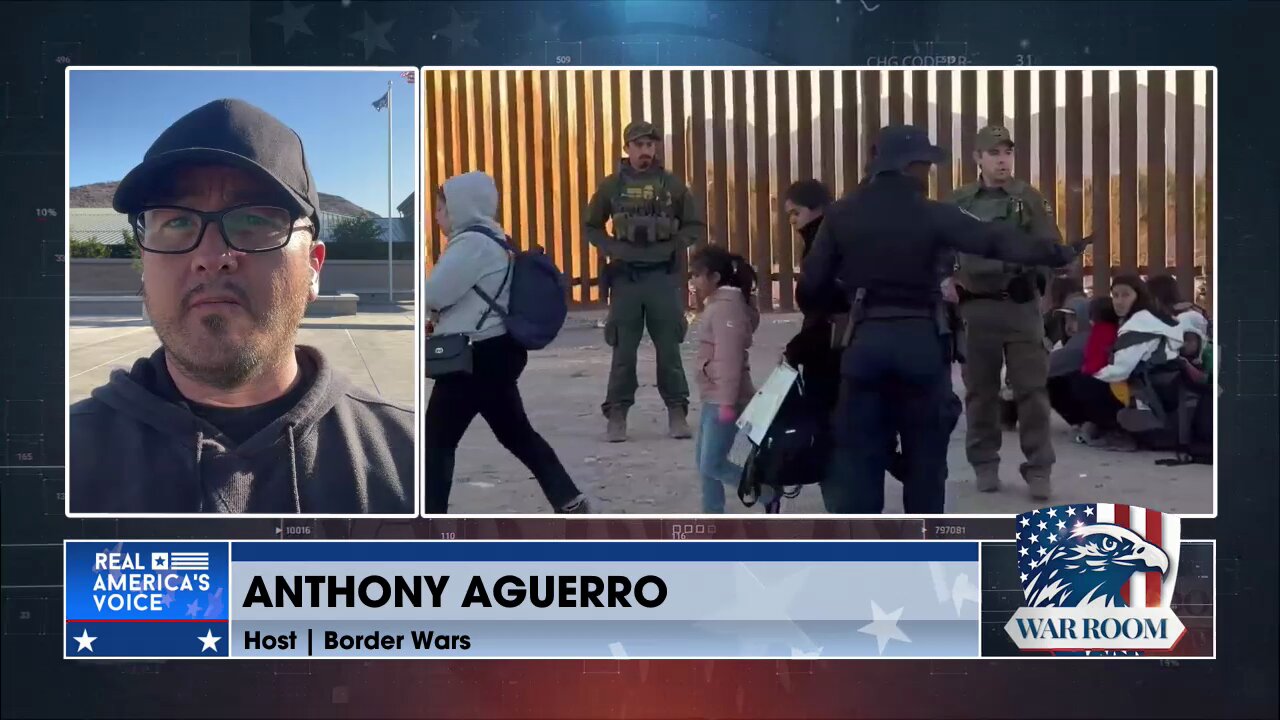 Anthony Aguerro Reports On Massive Influx Of Muslim Migrants Crossing Through Southern Border