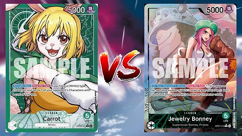 One Piece TCG Carrot VS Jewelry Bonney!!