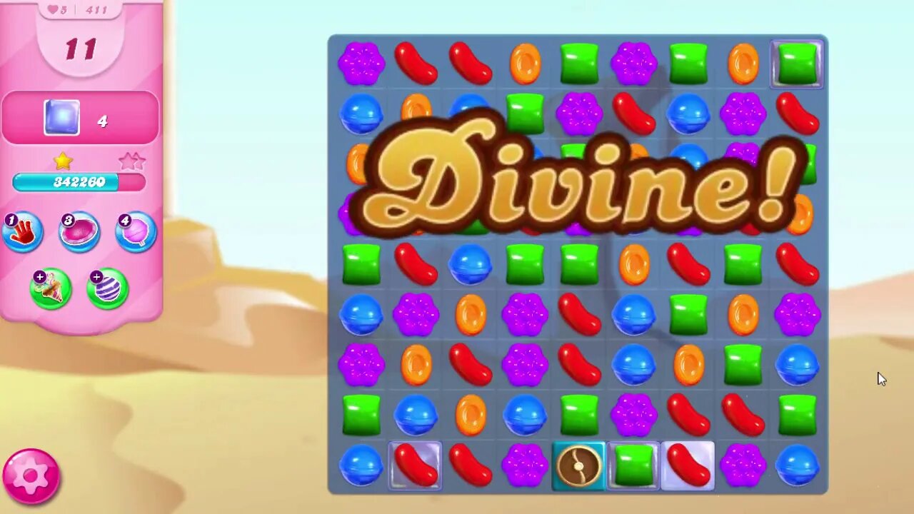 Candy Crush Saga Level 411