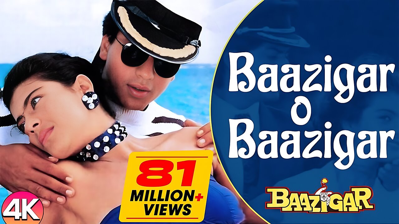 Baazigar O Baazigar | Shahrukh Khan - Kajol | Baazigar-1993