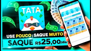 NÃO ABUSE Aplicativo Pagando $$25,01/DIA Para JOGAR | O MELHOR APP DE GANHAR DINHEIRO ONLINE