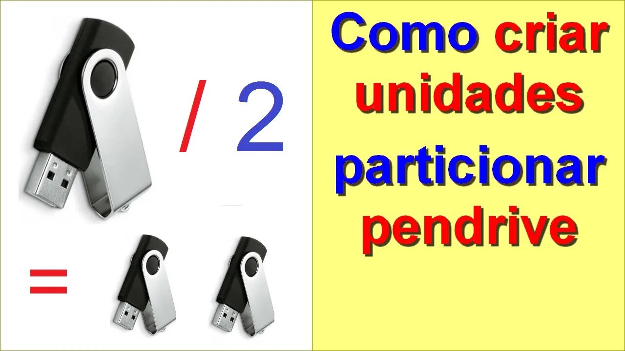 Como particionar um pendrive. Pendrive com mais partições. Dividir pendrive com BOOTICE