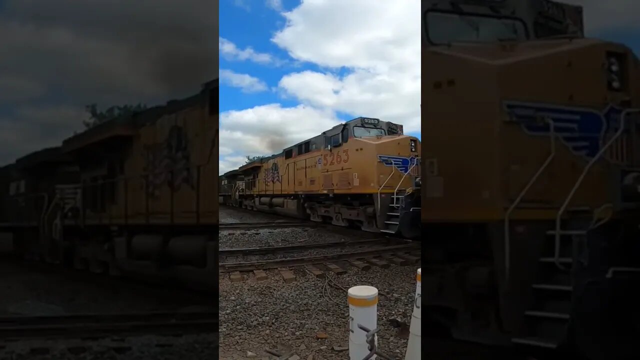 A Meeting At The Diamonds NS Train Horn #train #railfan #trainhorn #asmr