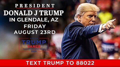 LIVE: President Trump in Glendale, AZ