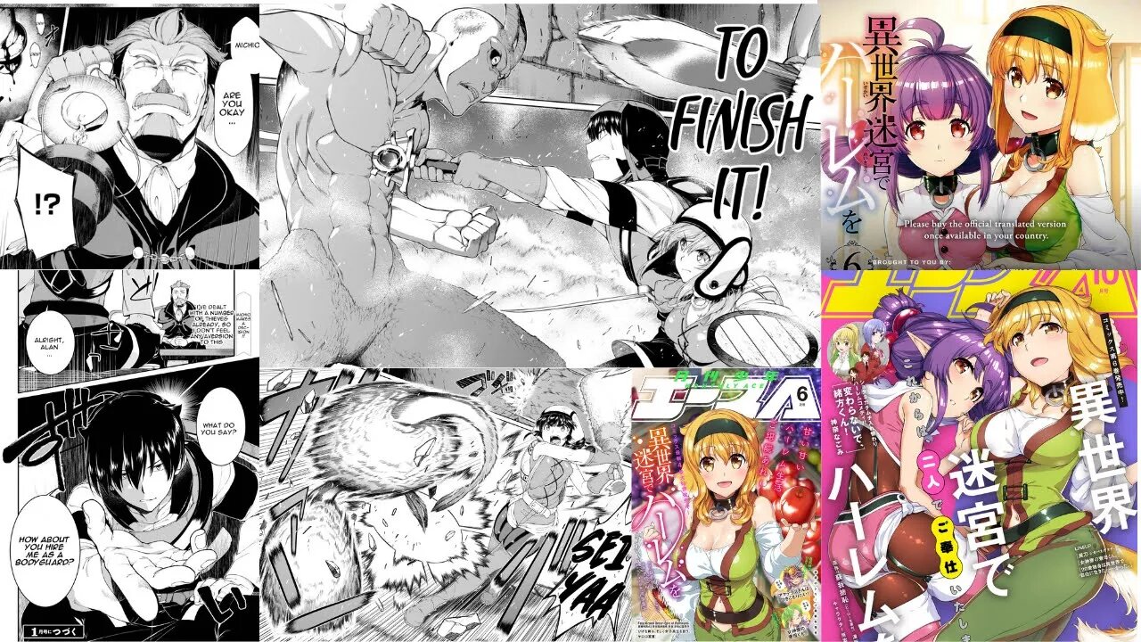Isekai Meikyuu De Harem O chapter 1-56 reaction #異世界迷宮#異世界迷宮でハーレムを#IsekaiMeikyuudeHaremwo#animeHarem